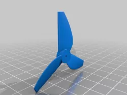 HAM-STD HS1-430 Airfoil Micro Drone Propeller (23.01g thrust @ 3V)