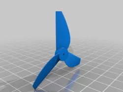 HAM-STD HS1-620 Airfoil Micro Drone Propeller (31.01g thrust @3V)