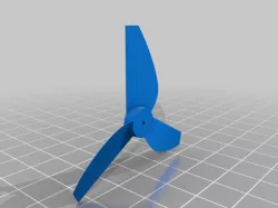 HAM-STD HS1-708 Airfoil Micro Drone Propeller (36.39g thrust @3V)