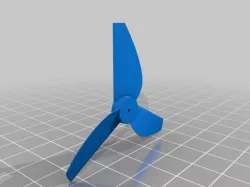 HAM-STD HS1-712 Airfoil Micro Drone Propeller (14.50g thrust @ 3V)