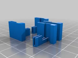 HICTOP Print Bed Wing Nut Clips