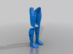 Inmoov Standing Legs version 1