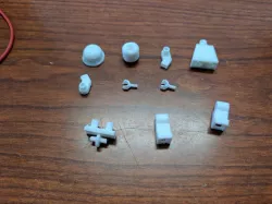 Lego Man with Hat and House