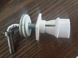 M8 toilet lid nut and counterpart