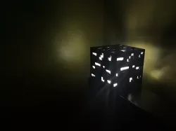 Minecraft Obsidian Ore Nightlight