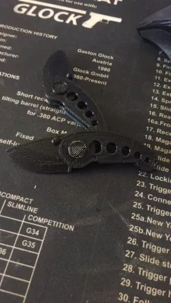 Mini Folding Knife Pins