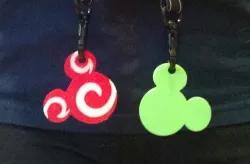 Mouse-Head Lanyard Dangle