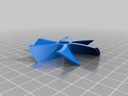 My Customized OpenSCAD Turbine Propeller Generator