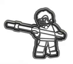 Ninjago Garmadon cookie cutter