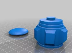 Obi Wan Lightsaber Pommel updated