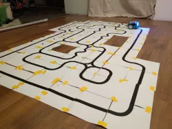 Paper-Rails-Set (PRS) for Line Following Robot [for STEM]