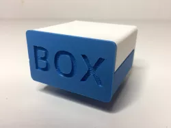 Parametric sliding box