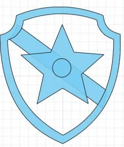 Paw Patrol Badges - Chase