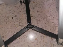 Plastic parts eq3-2 aluminum tripod