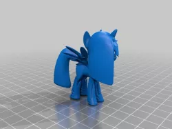 Poppy Night Warrior Pony
