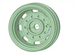 RC Truck/Car/Trailer Rim - designed to cheap LEGO Tires 49,5x20