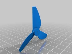 S4095 E-flite UMX ASK-21 Airfoil Micro Drone Propeller (41.27g thrust @3V)