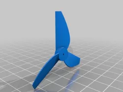 S4096 E-flite UMX ASK-21 Airfoil Micro Drone Propeller (42.17g thrust @ 3V)