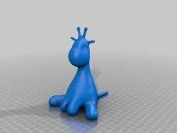 Sitting Giraffe