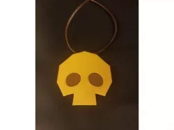 Skulltula Token Necklace: Zelda Ocarina of Time.