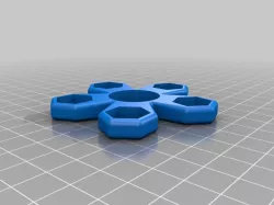spinner 3/8 nut 5