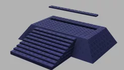 Stargate Platform Stone Render Version 2