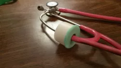 stethoscope tape holder