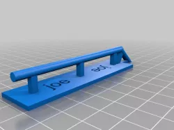 Tech deck grind rail