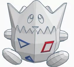 Togepi Doll with Face