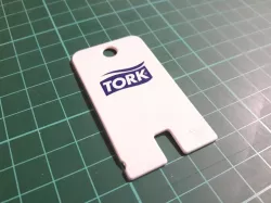 TORK key for towel dispenser