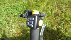 Understeer handlebar extension for recumbent bike