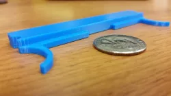 Z Shim for 0.25" thick glass bed sold by FlashForge US 