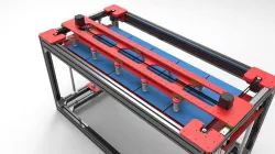 10 head production machine