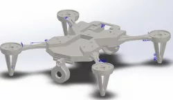 250er Quadrocopter with CC3D (v2)