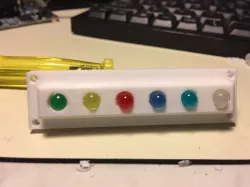 6 LED Status Bar