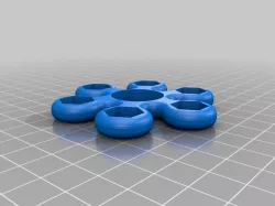 6x M5 Fidget Spinner