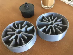 Air compressor silencer
