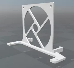 Anet A6 power supply 120mm fan bracket 