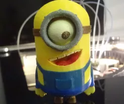 Big Minion - 6 colors 3D printing with Flux capacitor