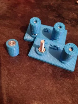 bind post backplate for power supply