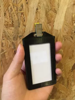 Card Tag With Invisible Cover
