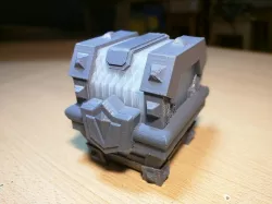Clash Royale Legendary Chest with lights