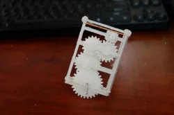 Compact 117:1 gearbox