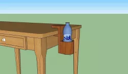 Desk Bottle Holder