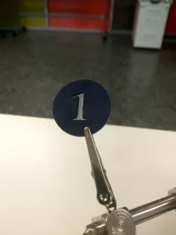 Draw coins for examination