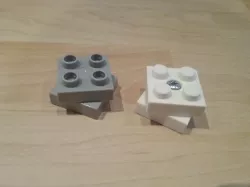 Duplo compatible turn brick