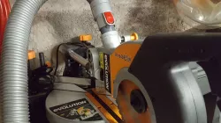 Dyson vaccum tool for Evolution Rage mitre saw