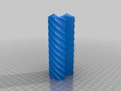 Empire Pump Handle WIth 2 45° angle finger placements