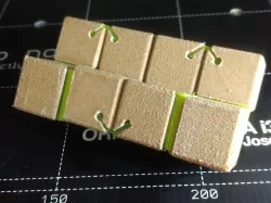 fidget cube with flexible hinges