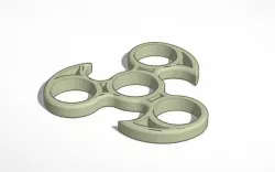 Fidget Spinner (Bearings Required)